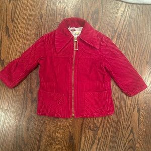 Vintage Good Lad red corduroy jacket
